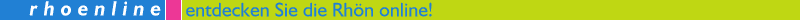 Rh&ouml;nline: Entdecken Sie die Rh&ouml;n online!